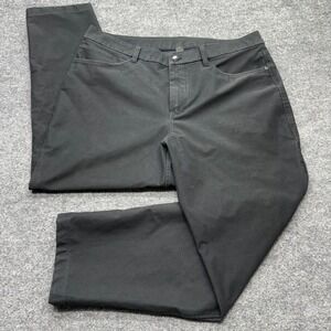 Lululemon Mens ABC Classic-Fit Pant Warpstreme Black LM5B02S Size 36 x 27
